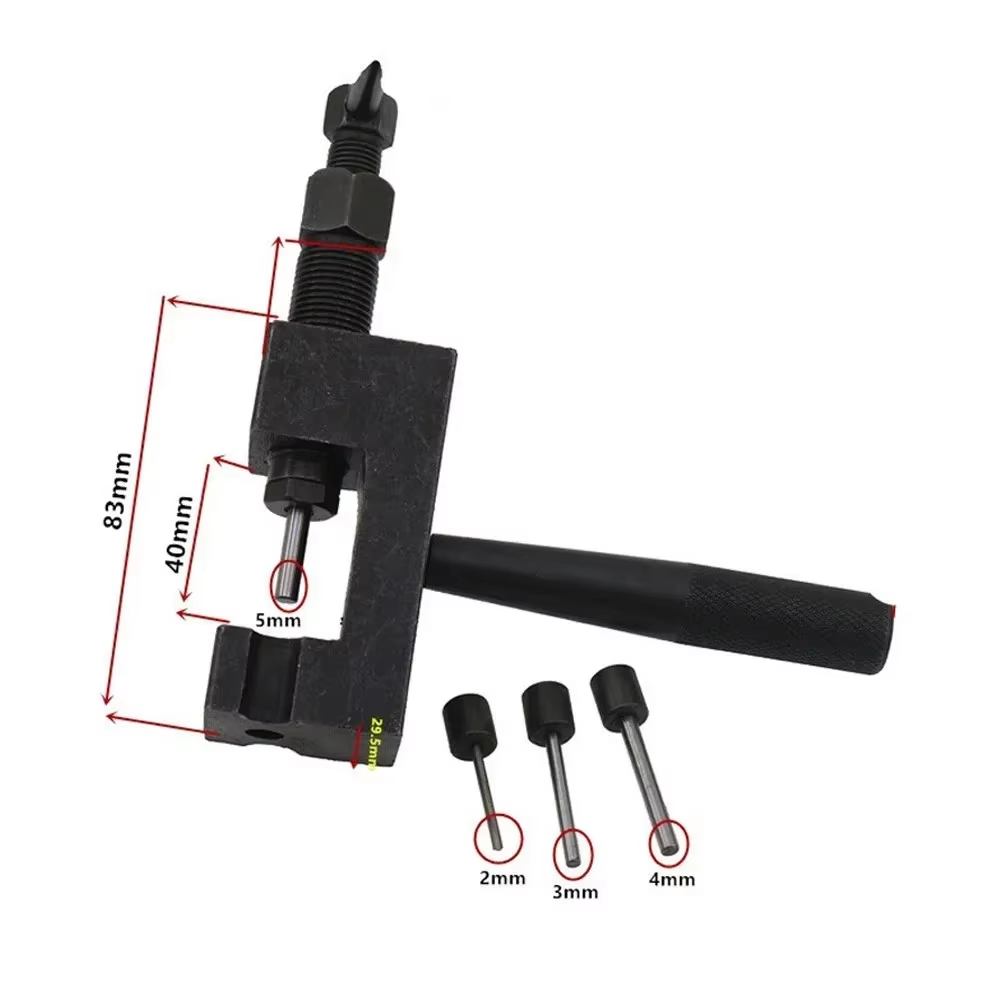 Rivet Setter Tool - Motorcycle Chain Breaker Rivet Tool 6-Pin