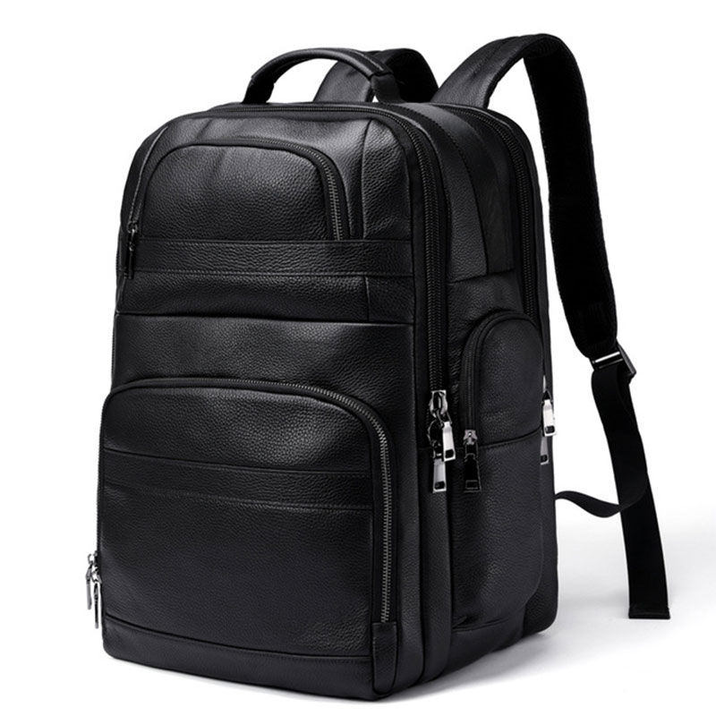 Leather Work Rucksack Mens - Luufan Chính Hãng Ba Lô Da
