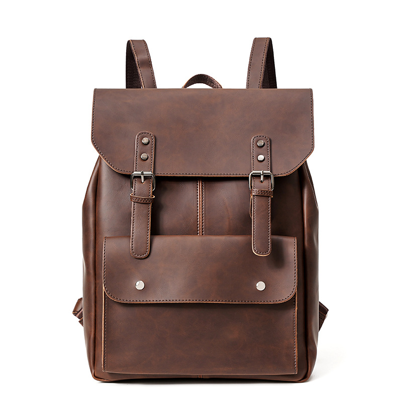Vintage Men's Leather Backpack - đánh giá và giá Leather Work Rucksack Mens