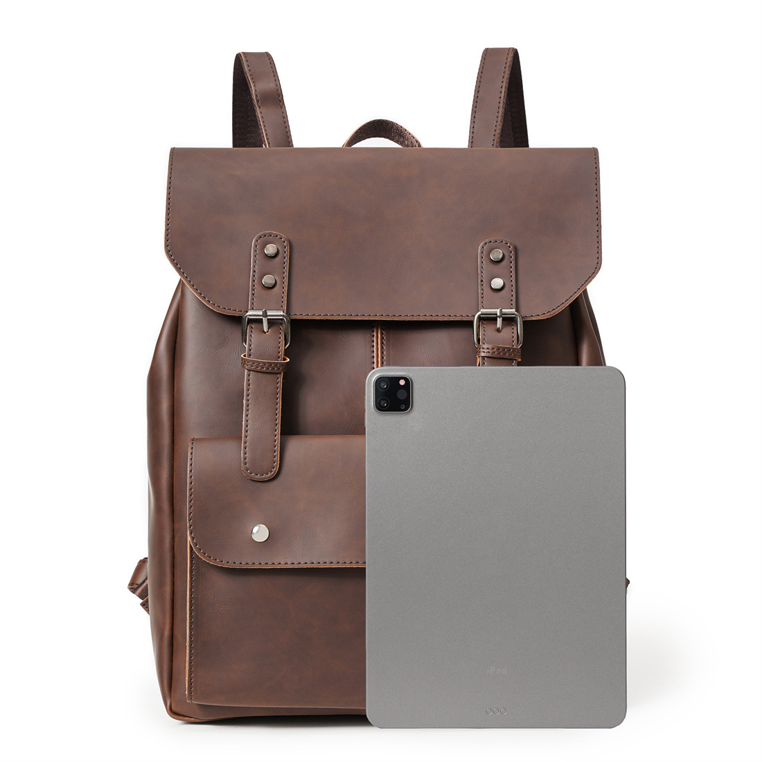 Vintage Men's Leather Backpack - đánh giá và giá Leather Work Rucksack Mens
