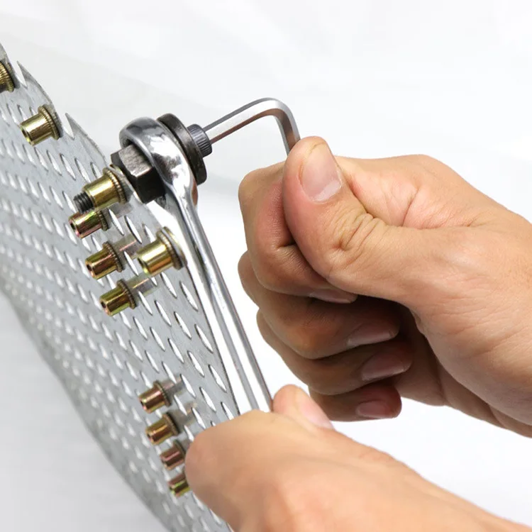 Hand Rivet Nut Tool with 10 Ri - đánh giá và giá Rivet Setter Tool