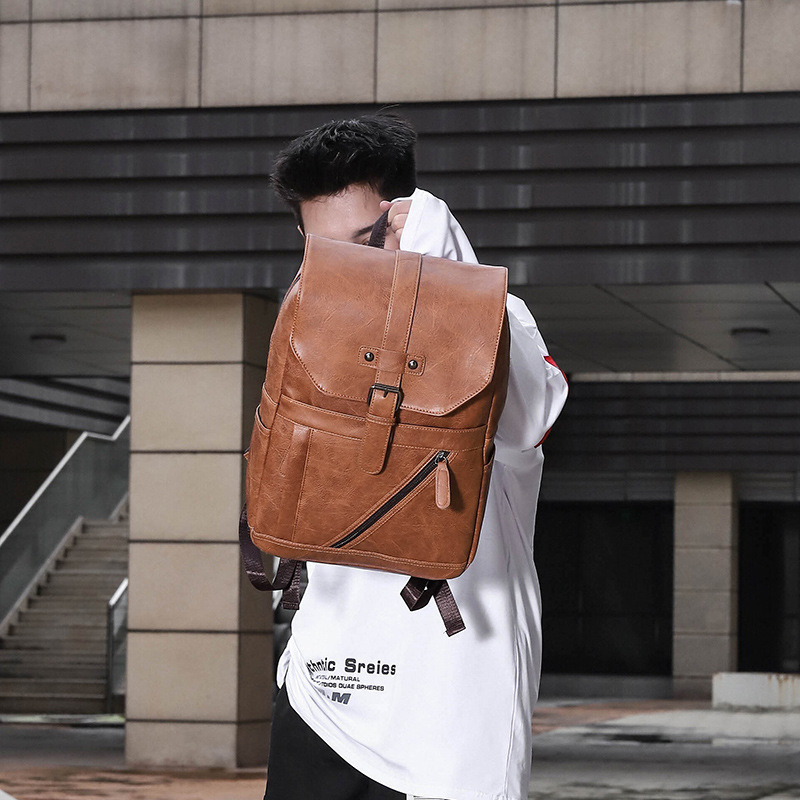 AOTIAN High Quality Business P - đánh giá và giá Leather Work Rucksack Mens