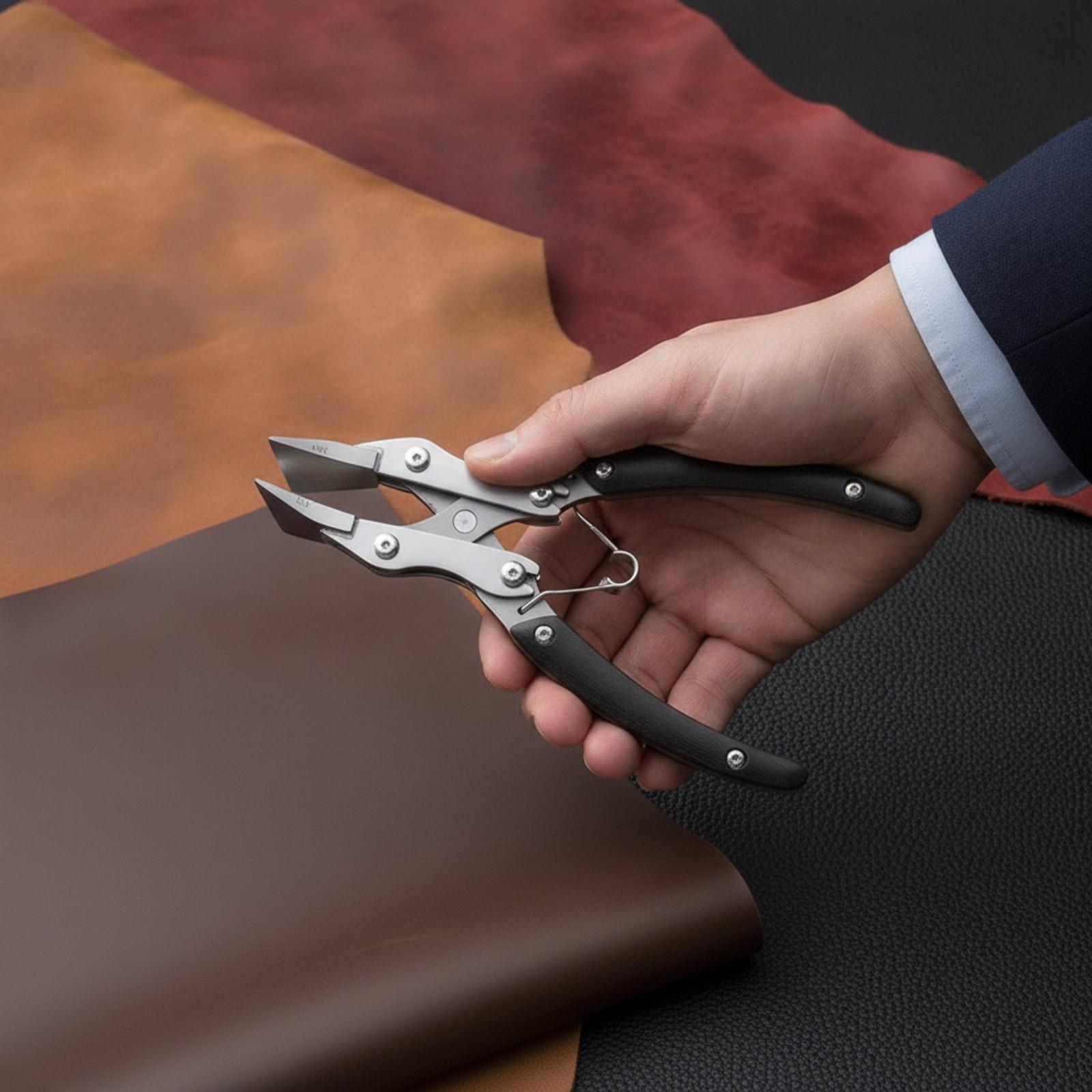 Flat Nose Pliers Leather Craft - đánh giá và giá Leatherwork Hand Press
