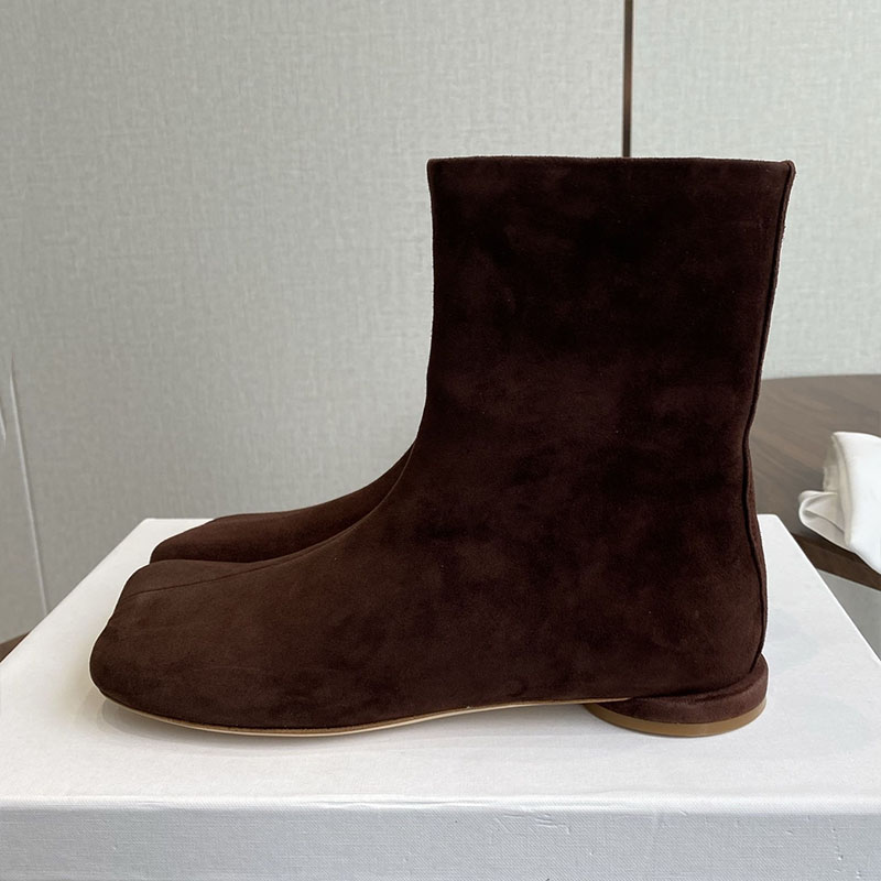 Chelsea Boots Women Suede Flat - đánh giá và giá Leatherwork Designs