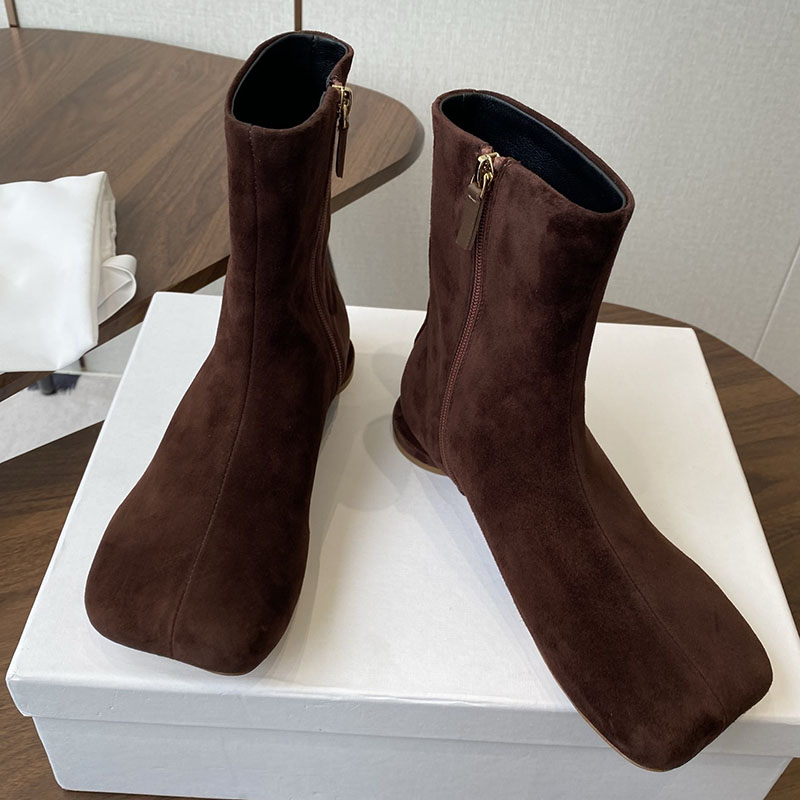 Chelsea Boots Women Suede Flat - đánh giá và giá Leatherwork Designs