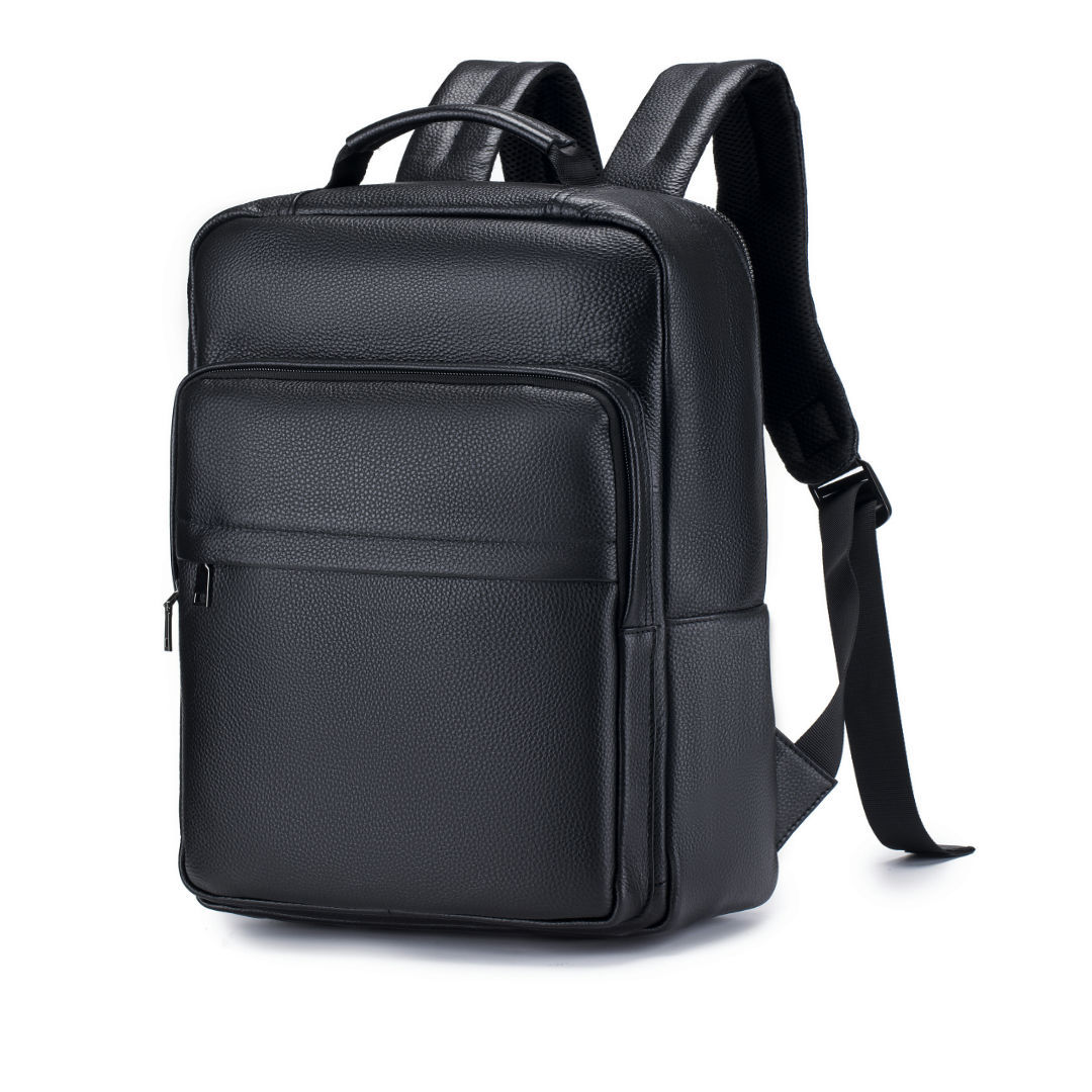 Man Genuine Leather Travel Bac - đánh giá và giá Leather Work Rucksack Mens