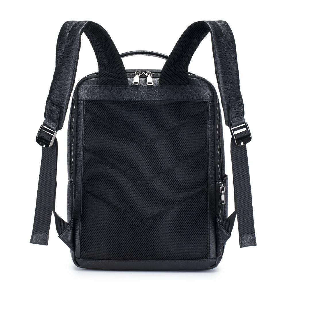 Man Genuine Leather Travel Bac - đánh giá và giá Leather Work Rucksack Mens