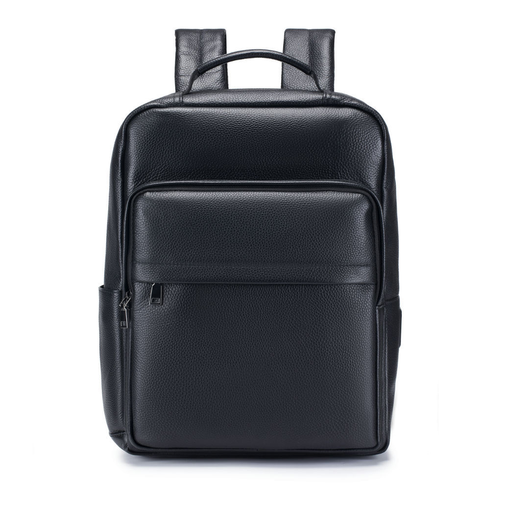 Man Genuine Leather Travel Bac - đánh giá và giá Leather Work Rucksack Mens