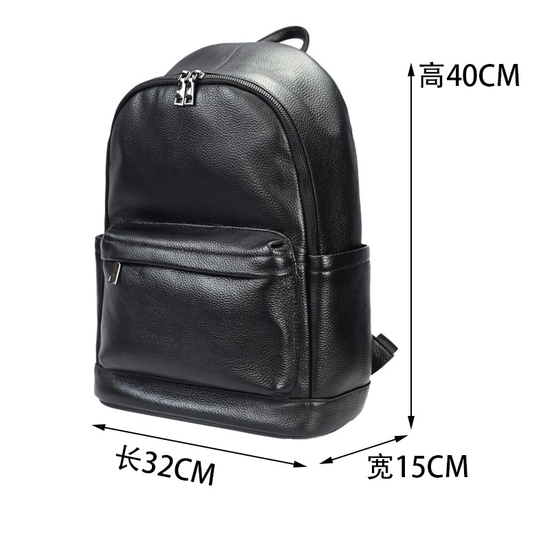 Man Genuine Leather Travel Bac - đánh giá và giá Leather Work Rucksack Mens