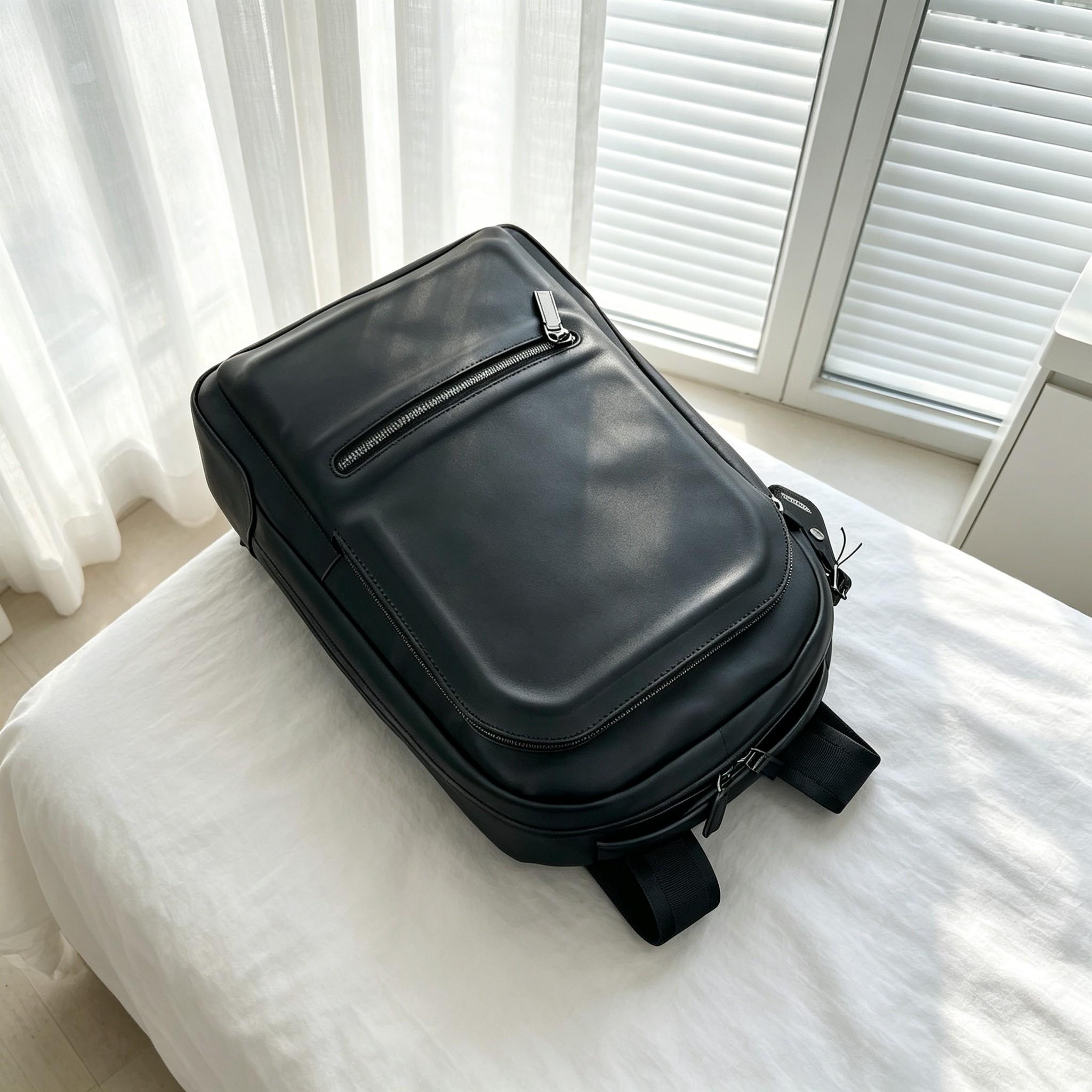 Business Commuter Backpack for - đánh giá và giá Leather Work Rucksack Mens