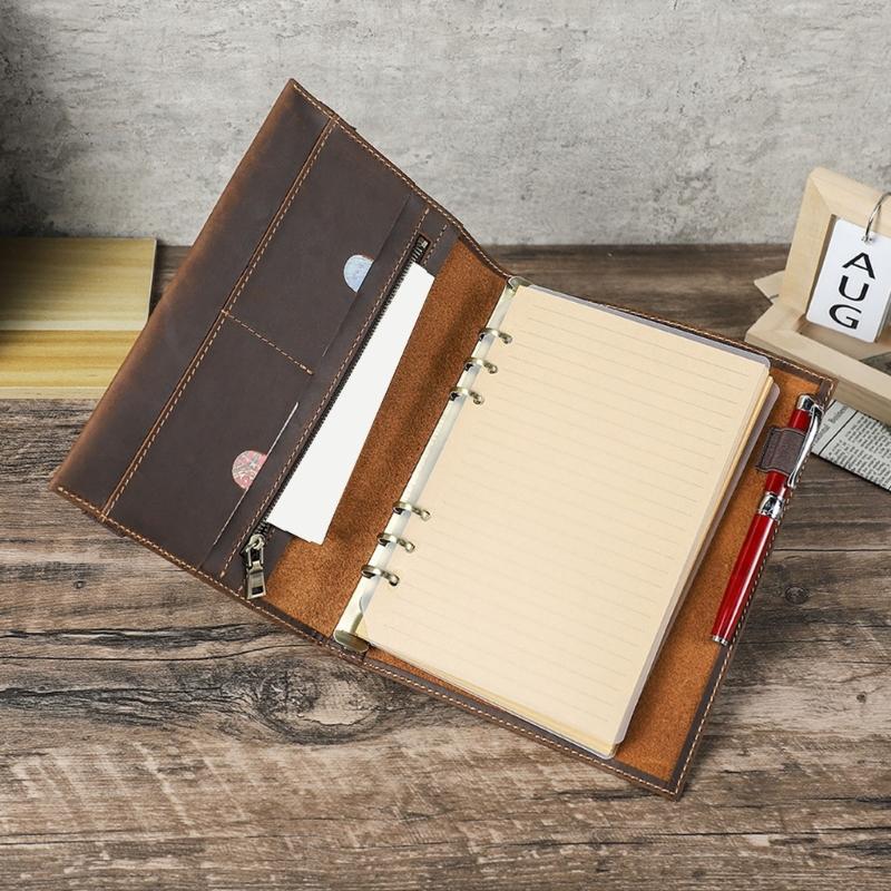 Nhật ký da dành cho trường học - đánh giá và giá Leather Work Diary Covers