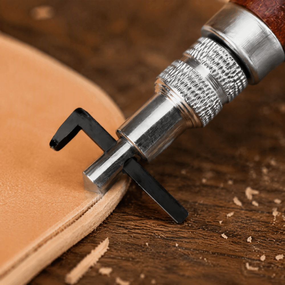 Adjustable Depth Leather Groov - đánh giá và giá Groover Stitching Tool