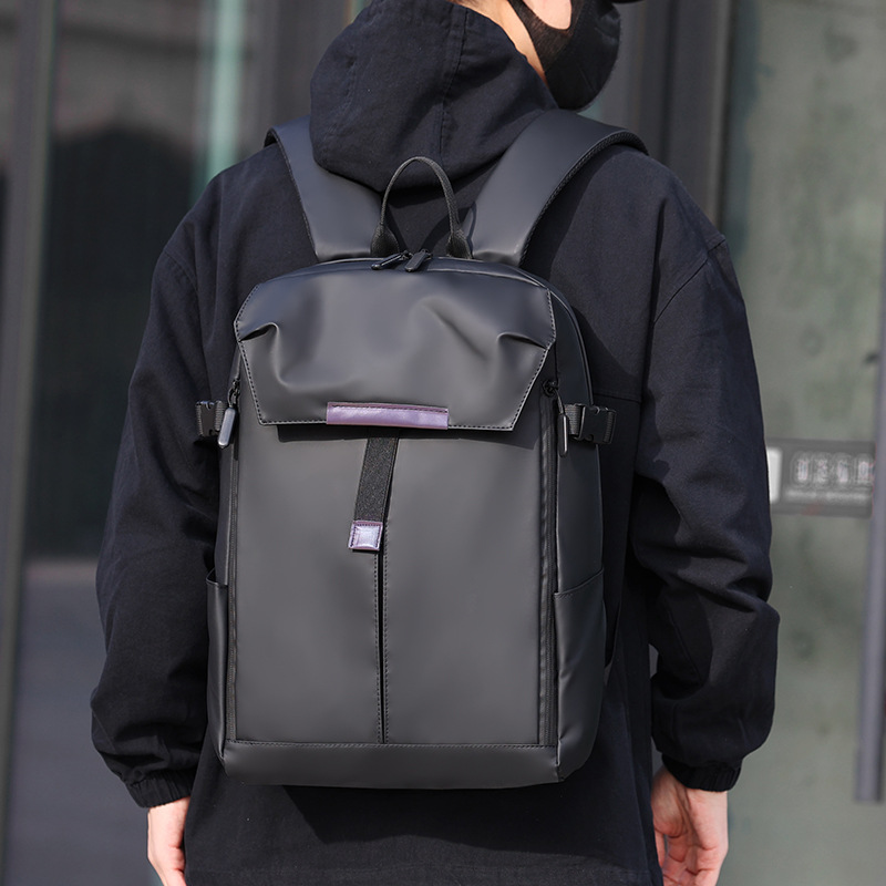 Waterproof Pu Leather Business - đánh giá và giá Leather Work Rucksack Mens