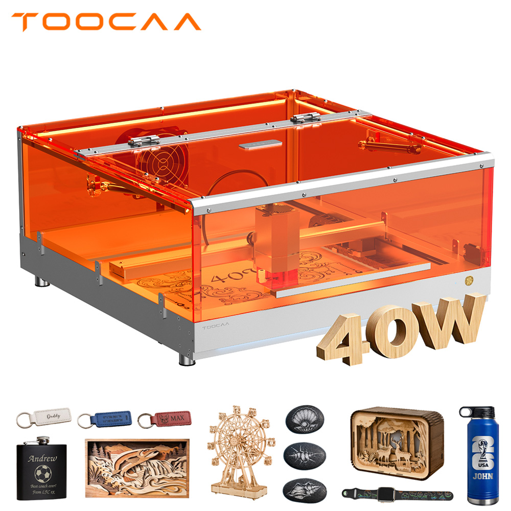 TOOCAA L2 40W AI Desktop Laser - đánh giá và giá Leatherwork Machine