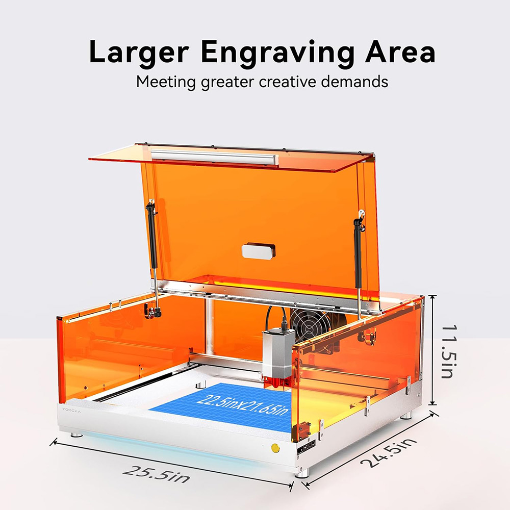 TOOCAA L2 40W AI Desktop Laser - đánh giá và giá Leatherwork Machine