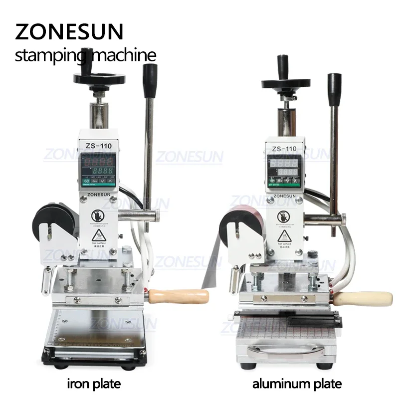 ZONESUN ZS110 Hot Foil Stampin - đánh giá và giá Leatherwork Hand Press
