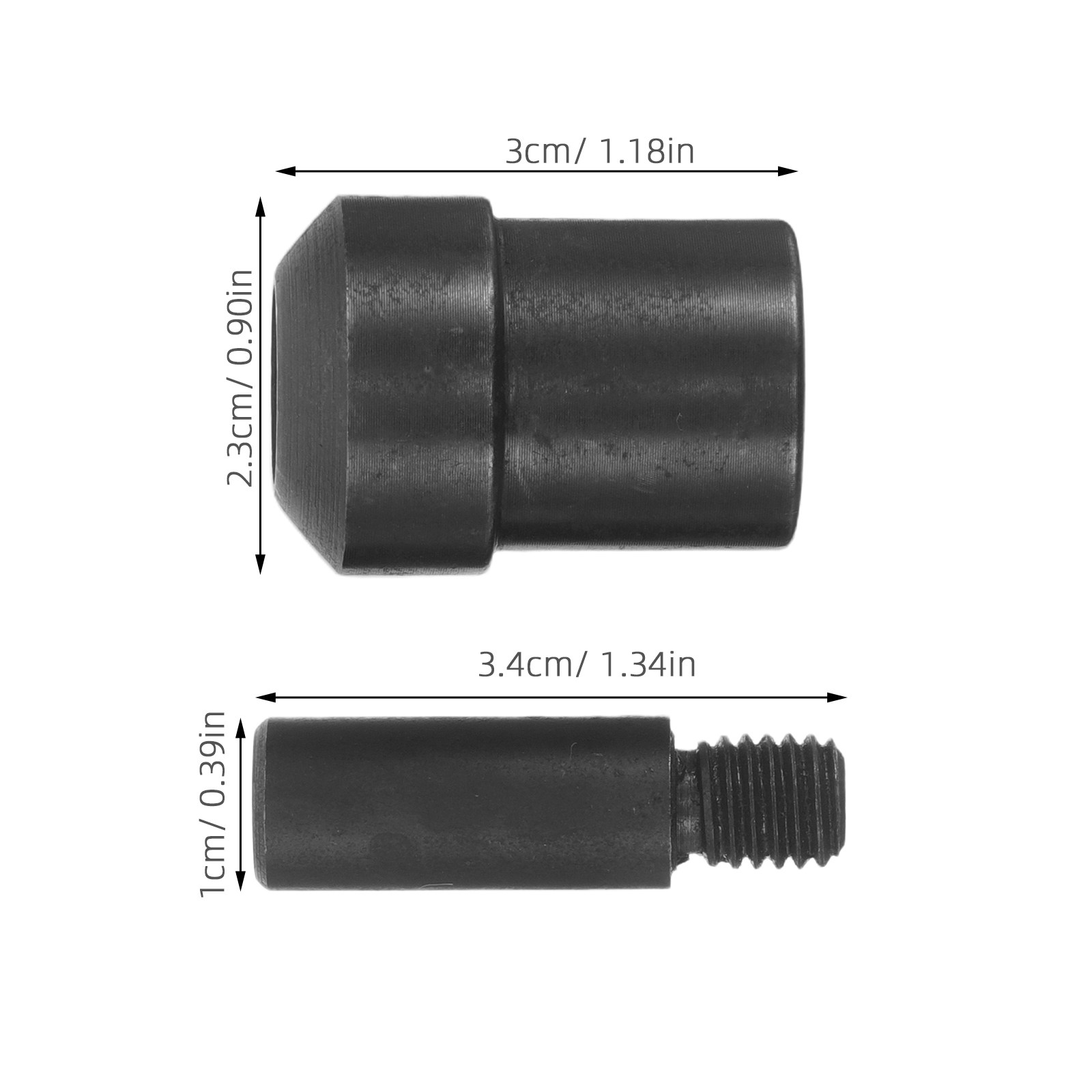 2Pcs Rivet Setter Punch Dies M - đánh giá và giá Leatherwork Hand Press