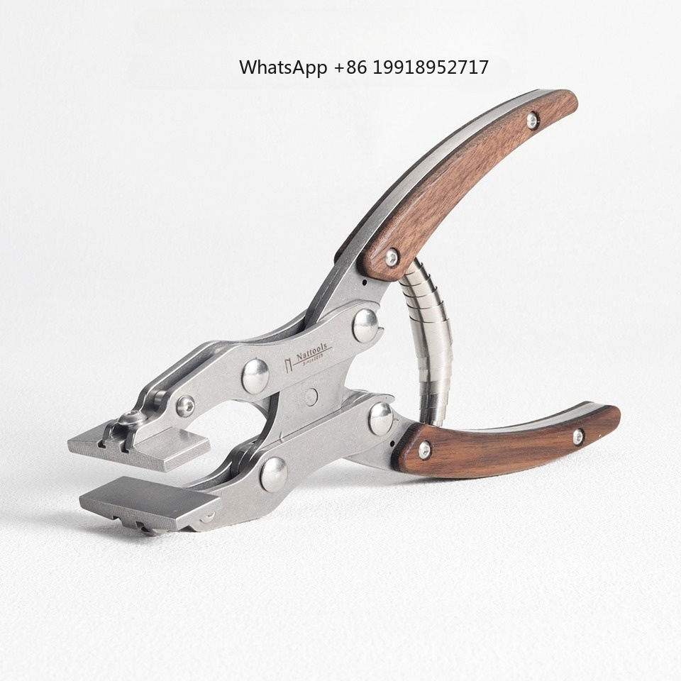 Leather Flat Pliers Stainless  - đánh giá và giá Leatherwork Hand Press