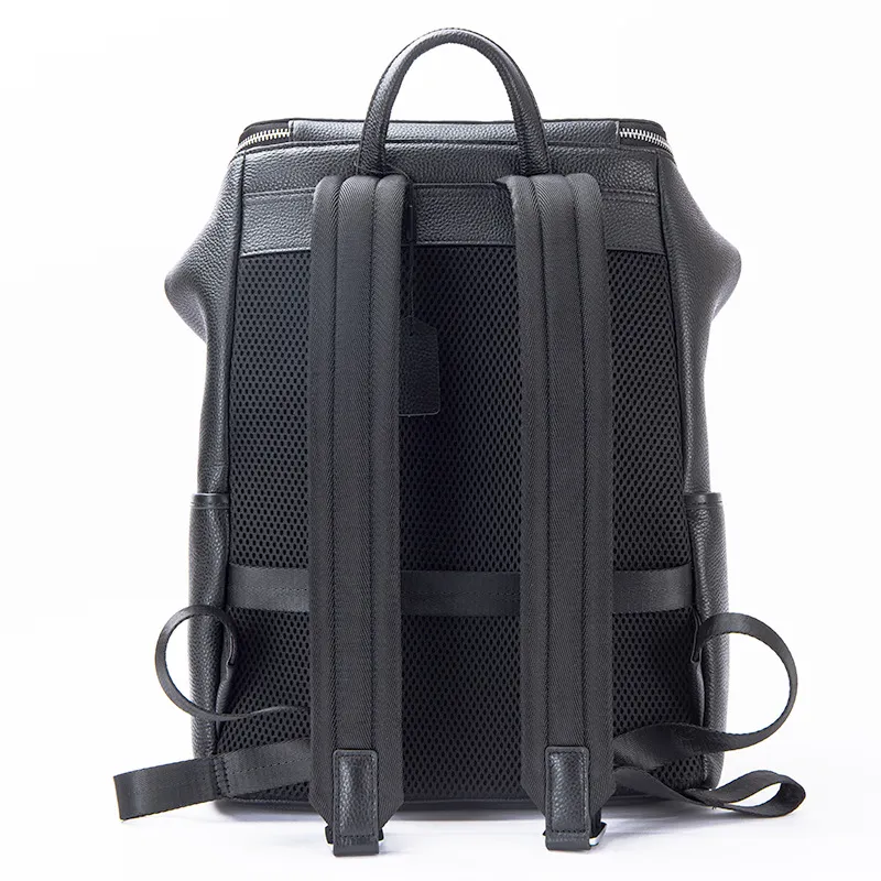 Genuine Leather Men Backpack 1 - đánh giá và giá Leather Work Rucksack Mens