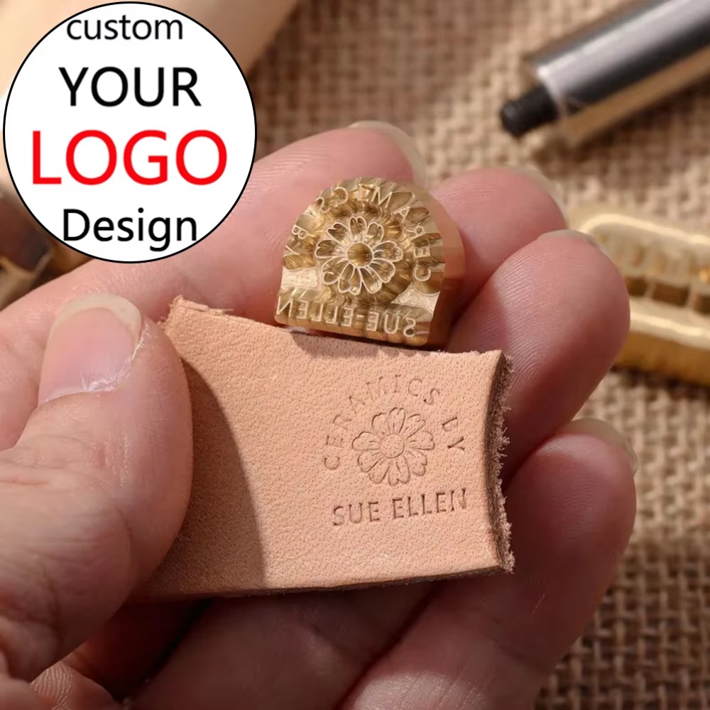 Custom LOGO Hammering Brand Ir - đánh giá và giá Leatherwork Hand Press