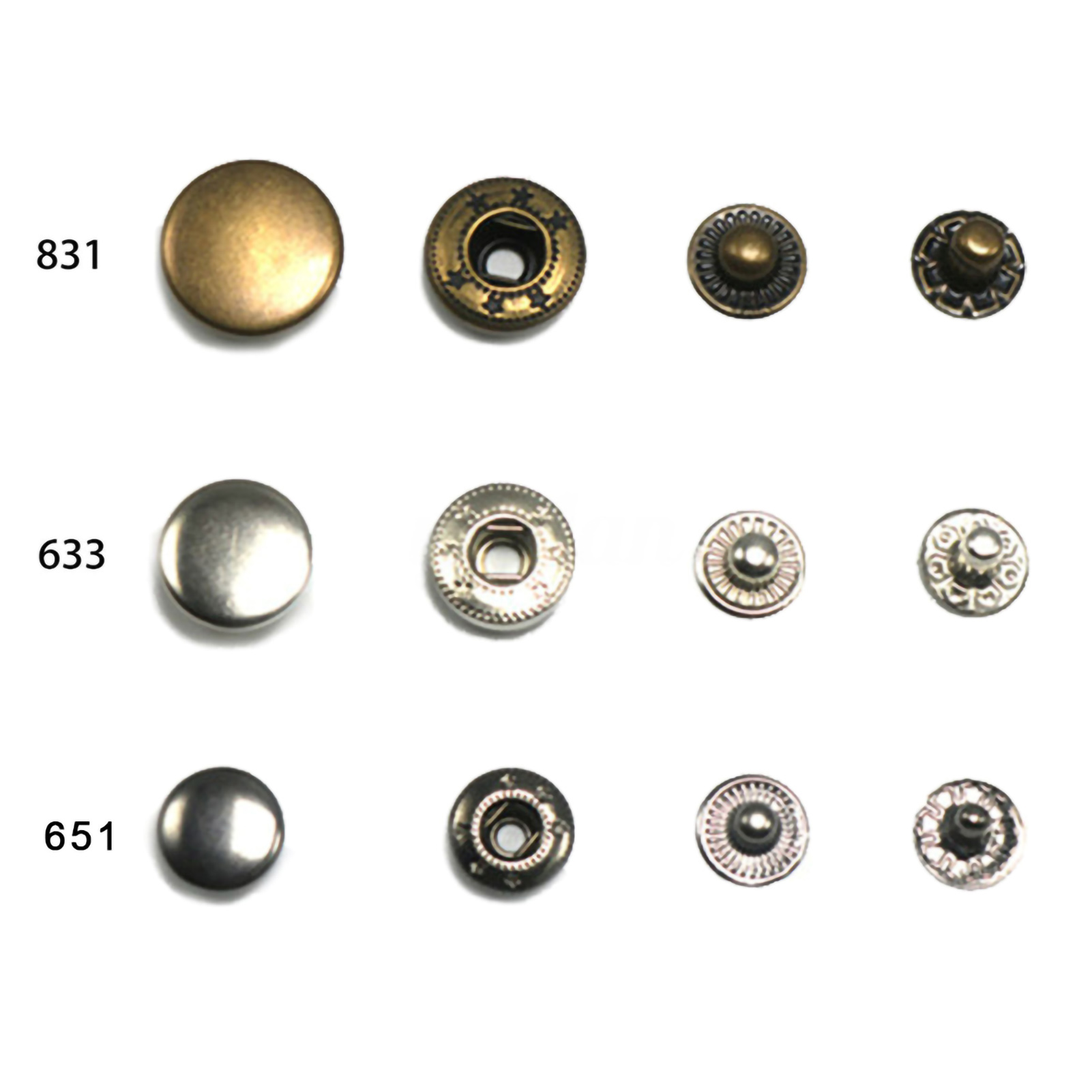 4Pcs Stainless Steel Snap Butt - đánh giá và giá Leatherwork Hand Press