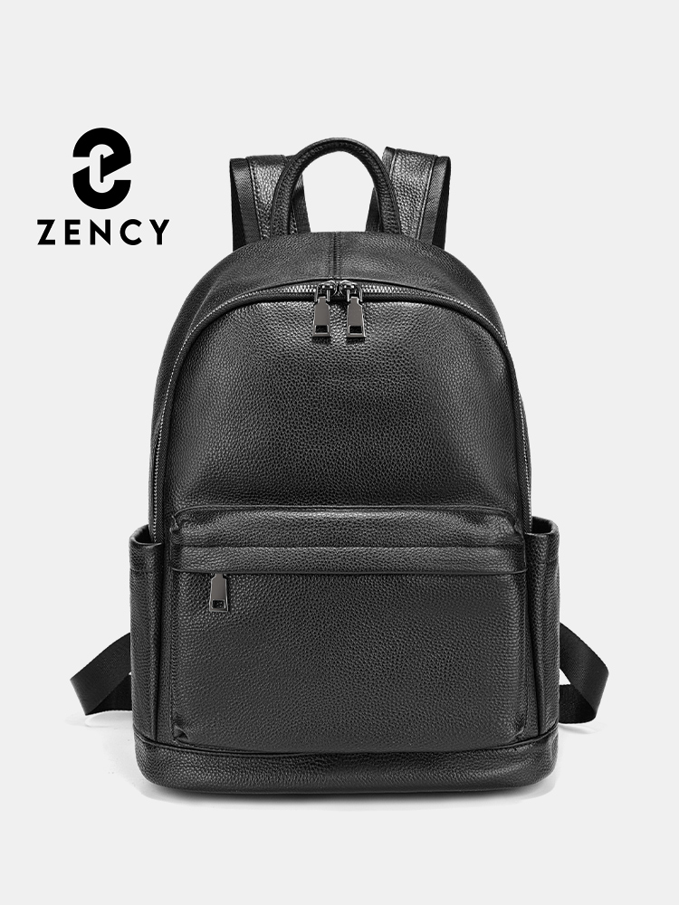 Zency Men Backpack Cow Leather - đánh giá và giá Leather Work Rucksack Mens
